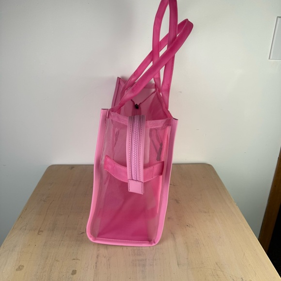 Marc Jacobs Large Pink Transparent Tote - Picture 4 of 16